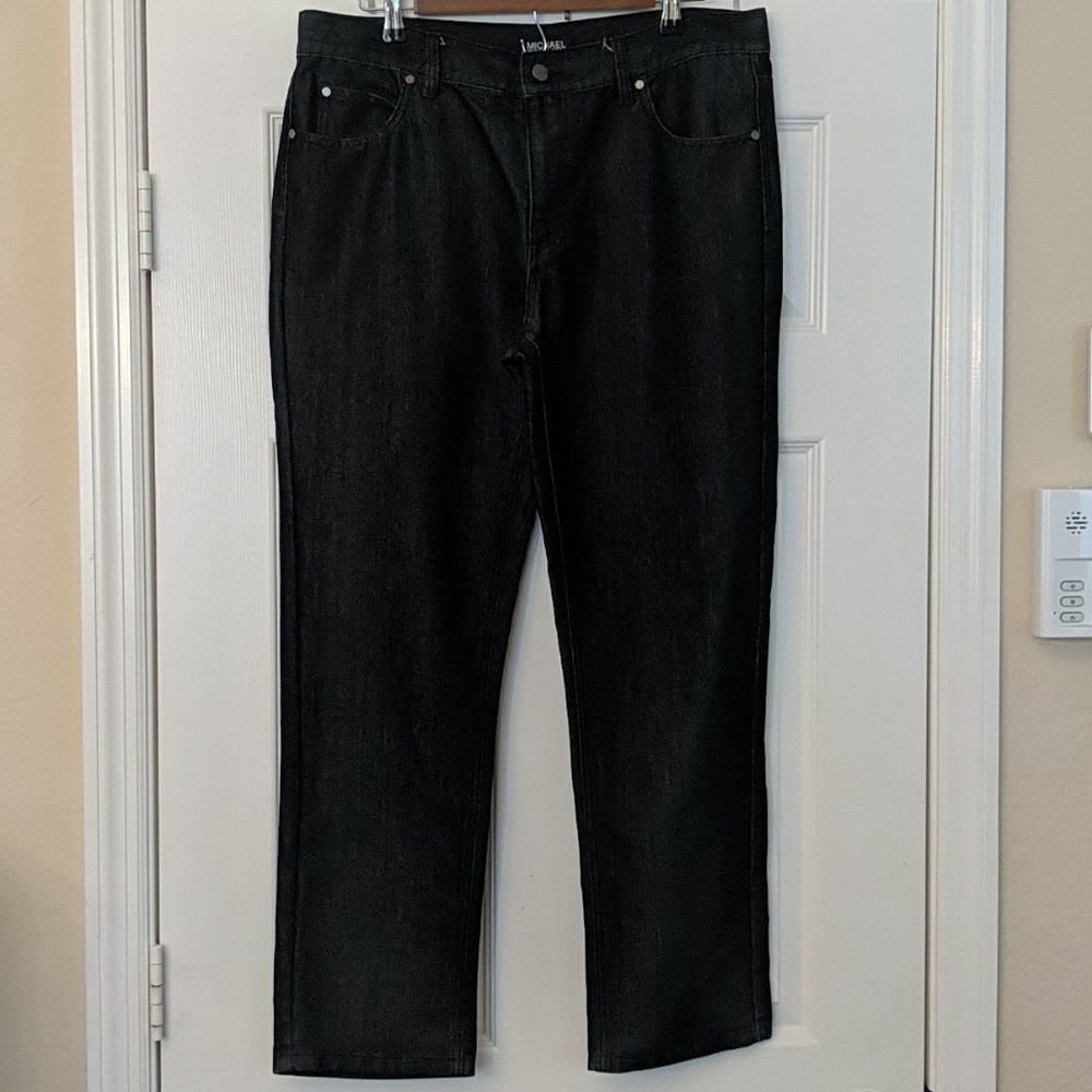 Men's MICHAEL MICHAEL KORS Straight Leg Jeans - Picture 6 of 7